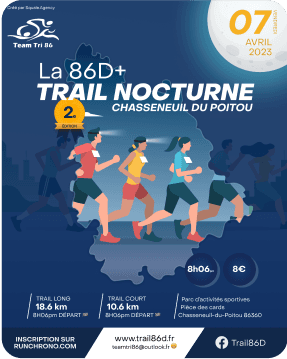 Affiche trail 86D